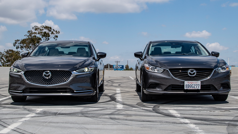 Illustration for article titled Here's A Close Comparison Between The 2018 Mazda 6 And The 2017 Mazda 6